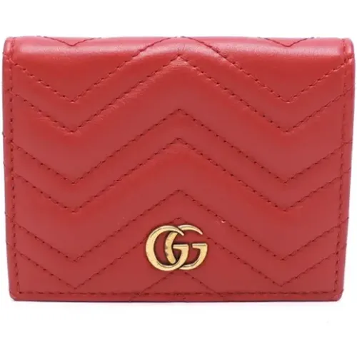 Pre-owned Leather wallets , female, Sizes: ONE SIZE - Gucci Vintage - Modalova