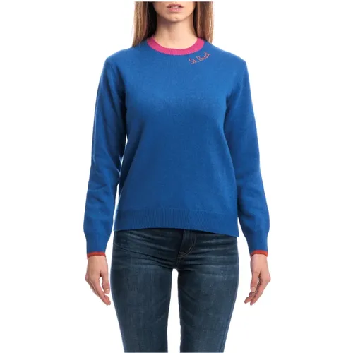 NEW Queen Crewneck Sweater , female, Sizes: S - MC2 Saint Barth - Modalova