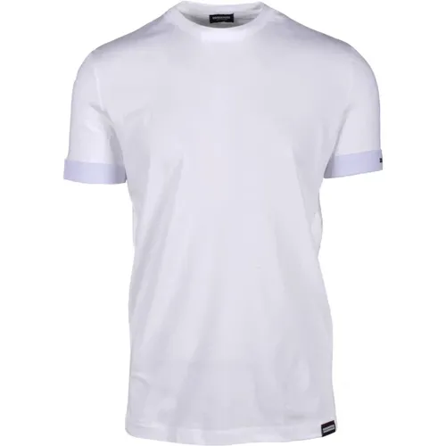 Baumwolle Elasthan Unterwäsche T-shirt , Herren, Größe: M - Dsquared2 - Modalova