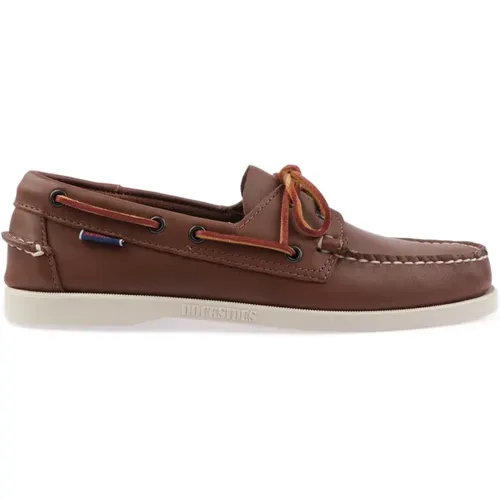 Docksides Portland , male, Sizes: 7 UK, 6 1/2 UK, 6 UK, 7 1/2 UK, 10 UK, 11 UK - Sebago - Modalova