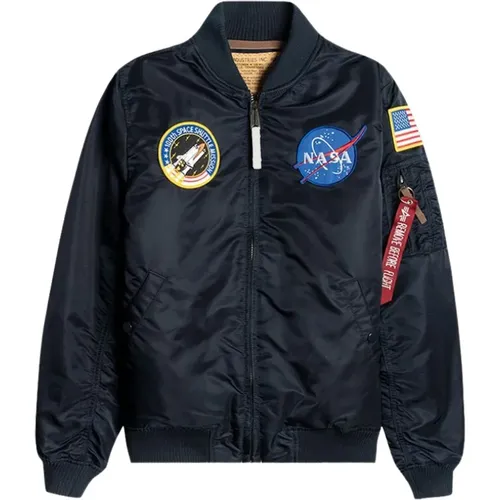 Nasa-1 VF-Reißverschlussjacke , Herren, Größe: XL - alpha industries - Modalova