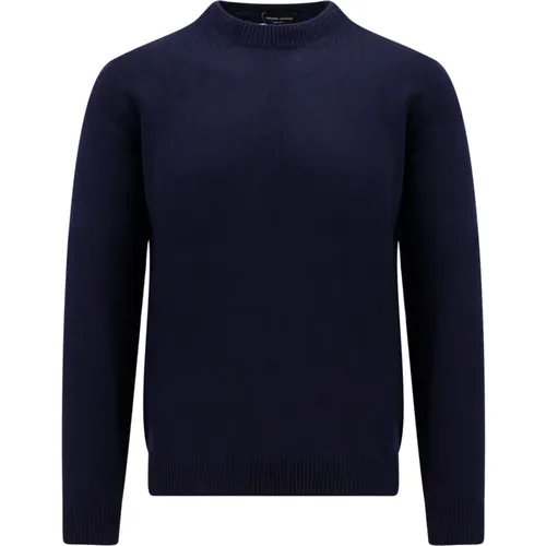 Merino Wool Sweater - Comfort and Style , male, Sizes: M - Roberto Collina - Modalova