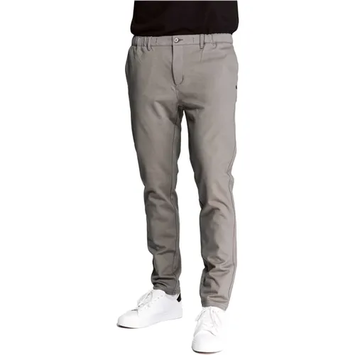 Fabric trousers Onni Anthrazit , Herren, Größe: S - Zhrill - Modalova