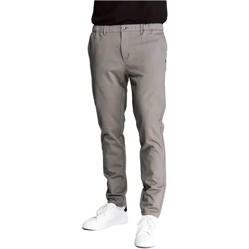 Fabric trousers Onni Anthrazit , male, Sizes: M, XL, S, L - Zhrill - Modalova