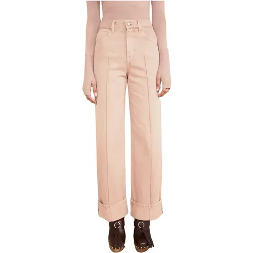 Rosewood Straight Trousers , female, Sizes: W26 - Ulla Johnson - Modalova