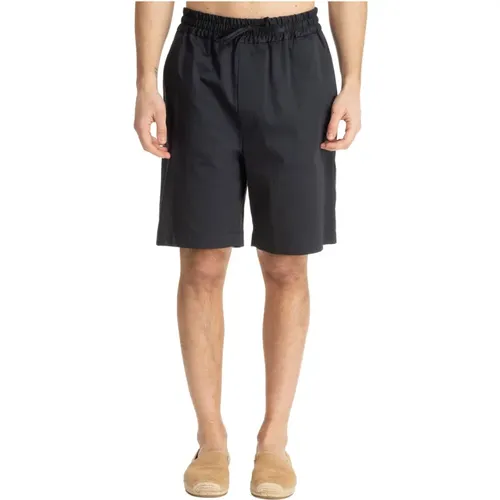 Casual Drawstring Shorts mit Taschen , Herren, Größe: L - Lardini - Modalova