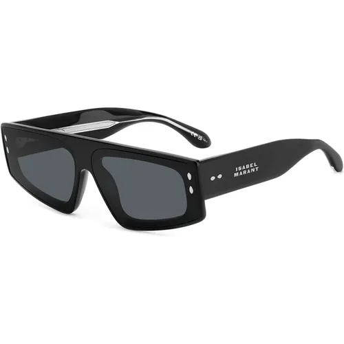 Grey Sunglasses , female, Sizes: 66 MM - Isabel marant - Modalova