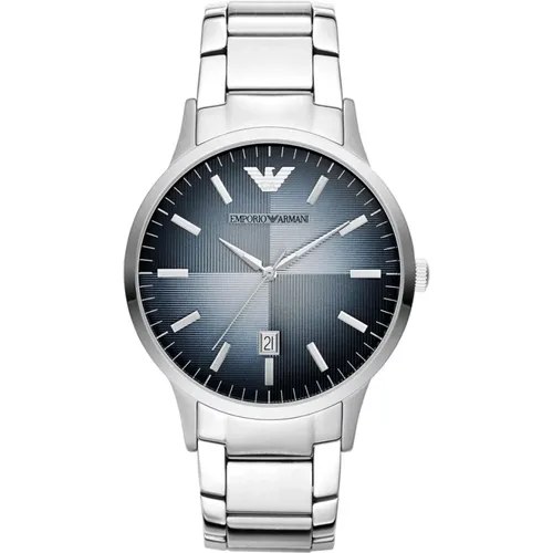 Stunning Ar11182 Quartz Watch - 43mm Stainless Steel Case , unisex, Sizes: ONE SIZE - Emporio Armani - Modalova