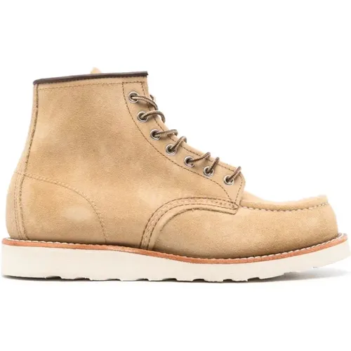 Klassische Moc Schnürstiefel , Herren, Größe: 43 EU - Red Wing Shoes - Modalova