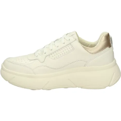 Niedrige Sneakers , Damen, Größe: 39 EU - Geox - Modalova