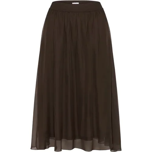 Chocolate Coralsz Skirt , female, Sizes: XS - Saint Tropez - Modalova