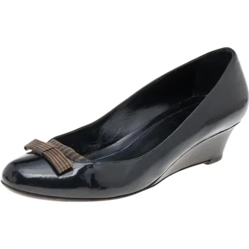 Pre-owned Leather heels , female, Sizes: 5 UK - Fendi Vintage - Modalova