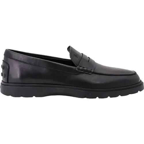 Leather Loafer Aw23 , male, Sizes: 6 UK, 10 UK, 7 1/2 UK, 7 UK - TOD'S - Modalova