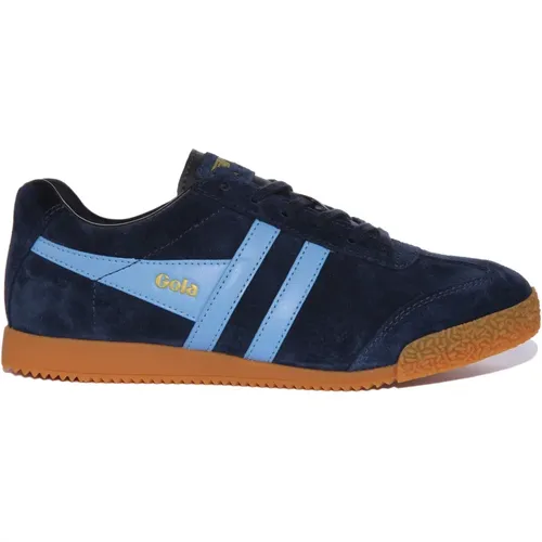 Classic Harrier Navy Sneaker Women , female, Sizes: 5 UK, 4 UK, 8 UK - Gola - Modalova