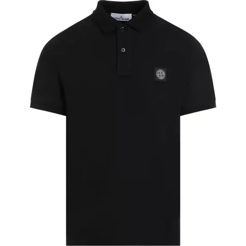 Cotton Polo Shirt Aw24 , male, Sizes: M, S - Stone Island - Modalova