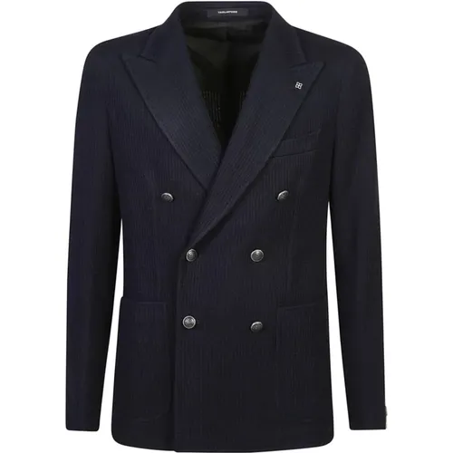 Men's Clothing Jacket B1081 Aw24 , male, Sizes: XL, 2XL - Tagliatore - Modalova