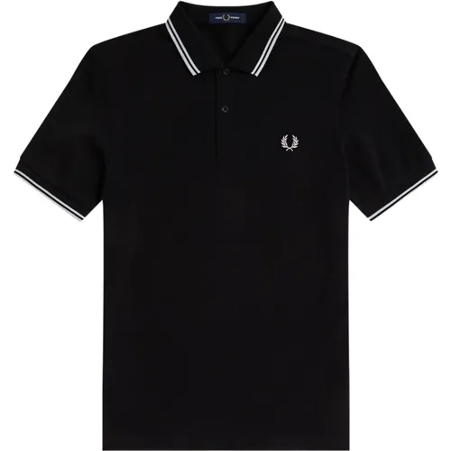 Slim Fit Twin Tipped Polo - Fred Perry - Modalova