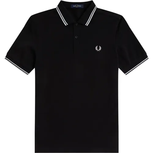 Slim Fit Twin Tipped Polo , male, Sizes: L, M, XL, 2XL - Fred Perry - Modalova