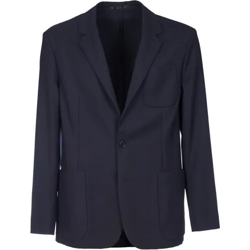 Wool Jacket - Ss23 Collection , male, Sizes: 2XL, XL, M, L - PS By Paul Smith - Modalova