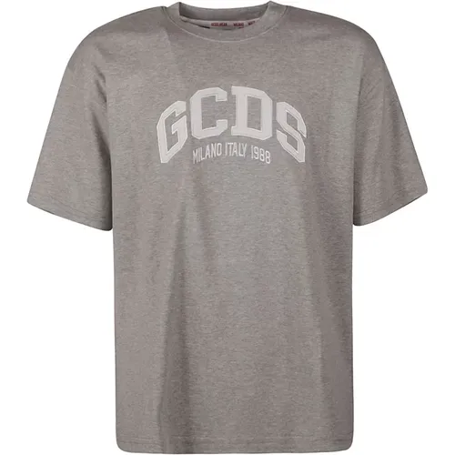 Logo Loose T-Shirt , Damen, Größe: L - Gcds - Modalova