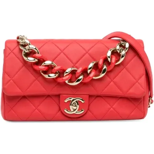 Pre-owned Leather chanel-bags , female, Sizes: ONE SIZE - Chanel Vintage - Modalova