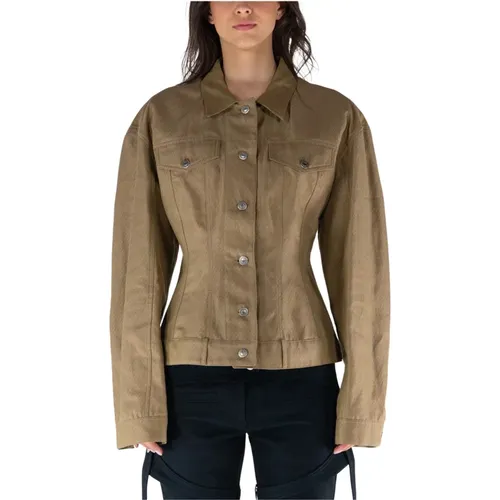 Leather Jackets , female, Sizes: S, M - Stella Mccartney - Modalova