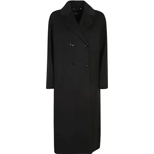 Wool Double-Breasted Coat , female, Sizes: 2XS, S - Max Mara - Modalova