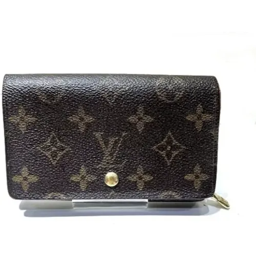 Pre-owned Canvas wallets , female, Sizes: ONE SIZE - Louis Vuitton Vintage - Modalova