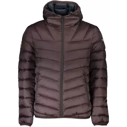 Stylish Hooded Jacket in , male, Sizes: M, S, XS - Napapijri - Modalova