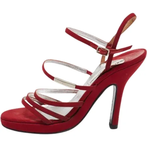 Pre-owned Fabric sandals , female, Sizes: 5 UK - Dolce & Gabbana Pre-owned - Modalova