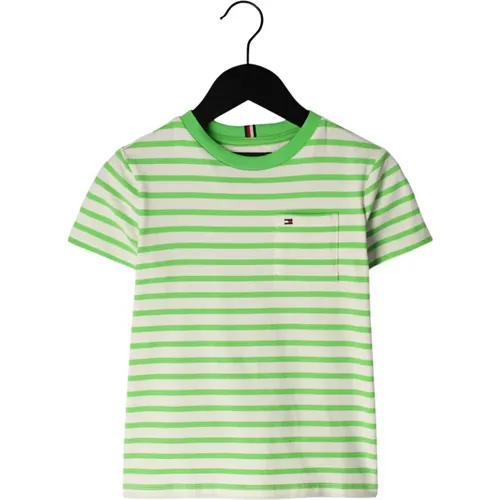 Jungen Polo T-shirt Breton Stripe - Tommy Hilfiger - Modalova