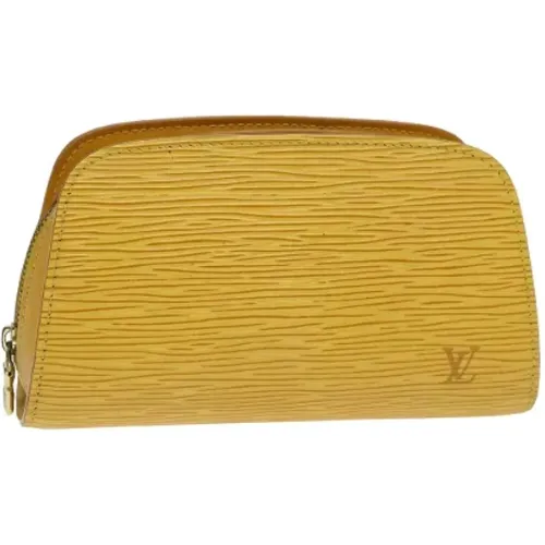 Pre-owned Leather louis-vuitton-bags , female, Sizes: ONE SIZE - Louis Vuitton Vintage - Modalova