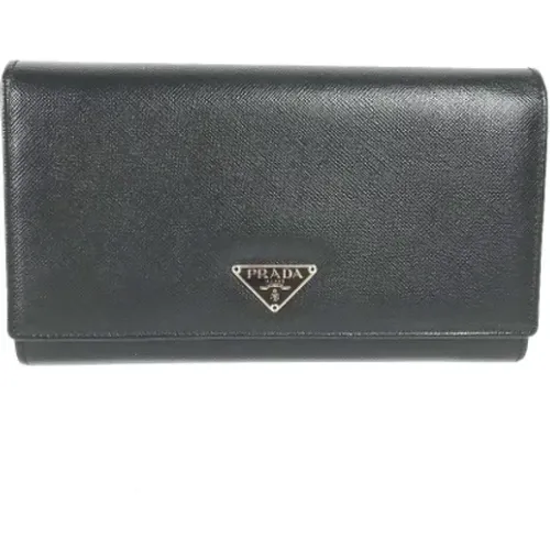 Pre-owned Leather wallets , female, Sizes: ONE SIZE - Prada Vintage - Modalova