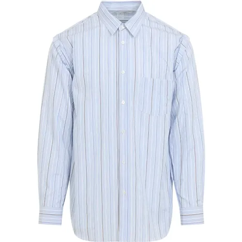 Striped Multicolour Shirt Aw24 , male, Sizes: S, XL, M, L - Comme des Garçons - Modalova