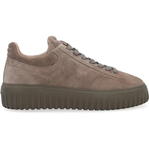 Streifen Allaccaito Mode Sneakers - Hogan - Modalova