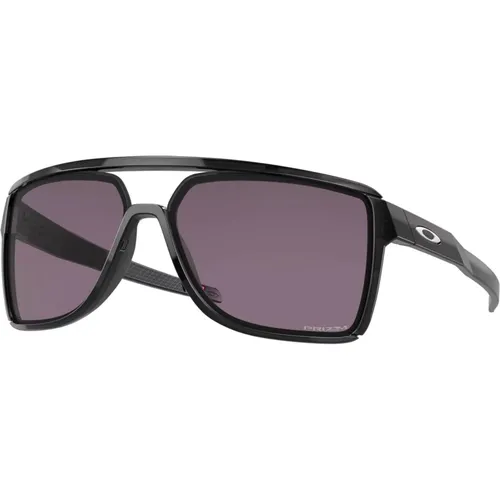 Sunglasses,CASTEL Sonnenbrille - Transparentes Mattblau/Prizm Tiefes Wasser - Oakley - Modalova