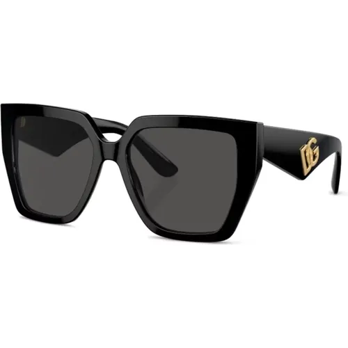 Sunglasses with Original Case , female, Sizes: 55 MM - Dolce & Gabbana - Modalova