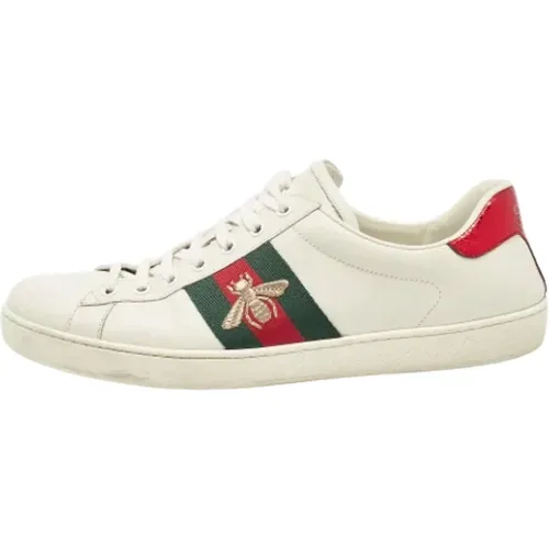 Pre-owned Leder sneakers - Gucci Vintage - Modalova