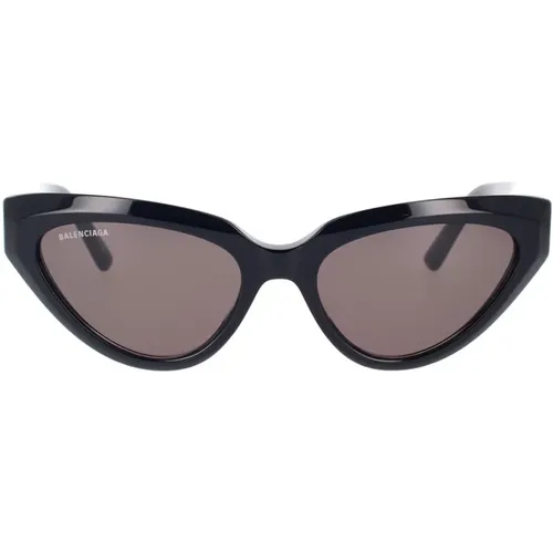 Cat-Eye Sunglasses Bb0270S 001 , female, Sizes: 56 MM - Balenciaga - Modalova