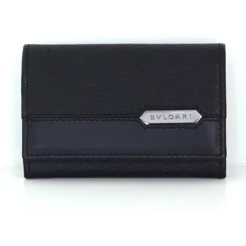 Pre-owned Leather wallets , female, Sizes: ONE SIZE - Bvlgari Vintage - Modalova