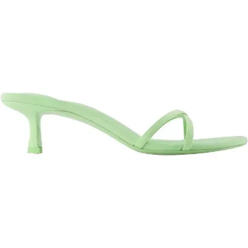 Vert - 315 Mojito Leather Sandals , female, Sizes: 3 UK - alexander wang - Modalova