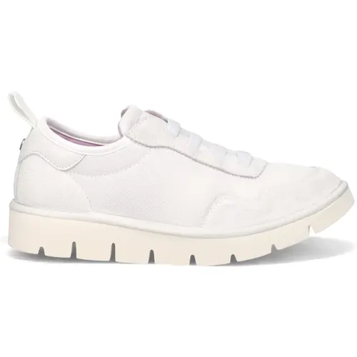 Slip-On Sneakers with Running-Inspired Upper , female, Sizes: 4 UK, 5 UK - Panchic - Modalova