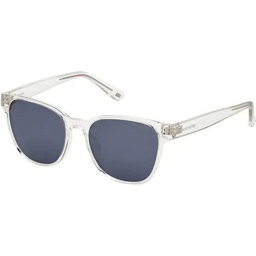 Polarisierte Kristallgrau Sonnenbrille,Polarisierte braune Gläser Sonnenbrille - Skechers - Modalova