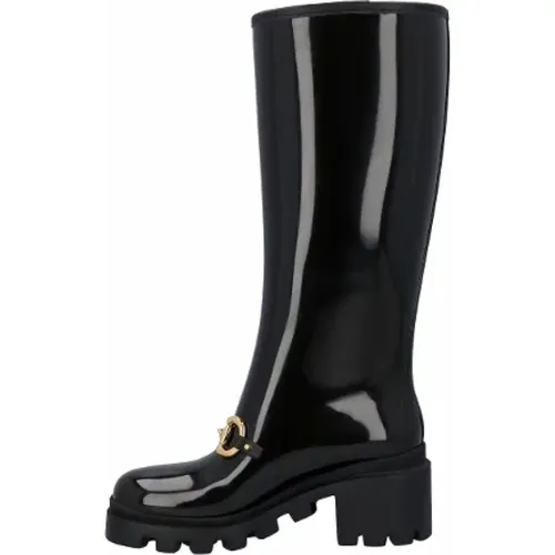 Rubber boots , female, Sizes: 6 UK, 3 UK - Gucci - Modalova