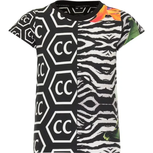 Tropisches Mädchen T-Shirt - carlo colucci - Modalova