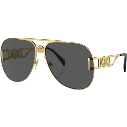 Ve2255 100287 Sonnenbrillen , unisex, Größe: 63 MM - Versace - Modalova