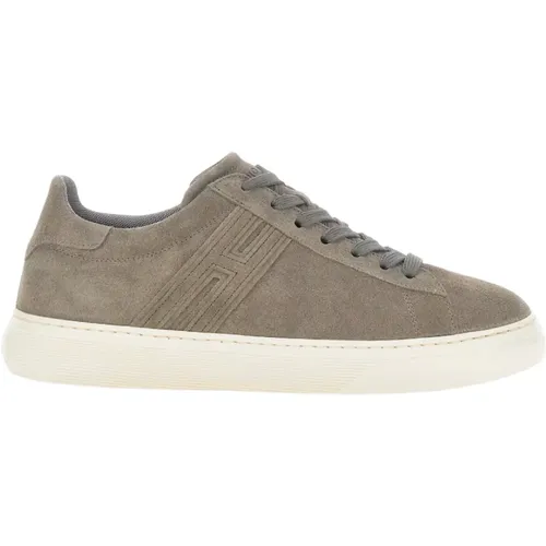 Wildleder Sneakers mit Herausnehmbarem Fussbett - Hogan - Modalova