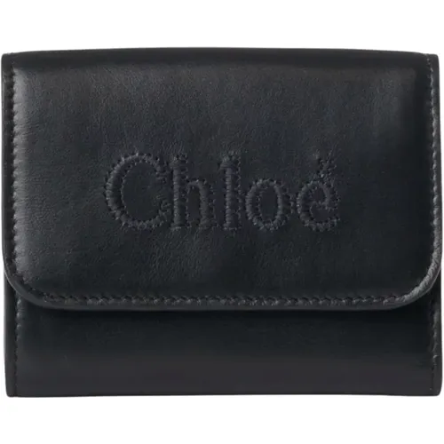 Sense Trifold Wallet , female, Sizes: ONE SIZE - Chloé - Modalova