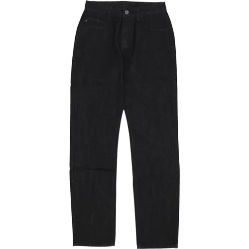 Schwarze Denim 5-Pocket Jeans , Herren, Größe: M - Dolly Noire - Modalova