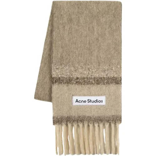 Luxurious Wool Scarf in , unisex, Sizes: ONE SIZE - Acne Studios - Modalova